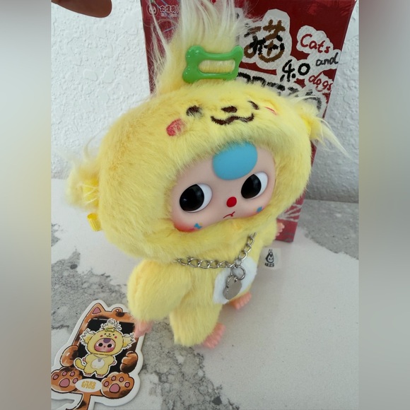 Baby Three Dogs an Cats Yellow Dog - Picture 5 of 5